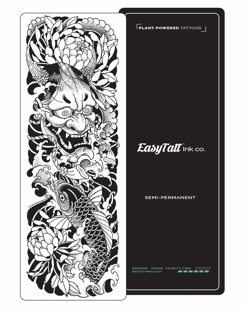 Japanese Oni & Koi - Full Sleeve