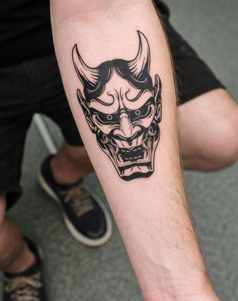 gear 4 tattoo Onikage Temporary Tattoo | 1-2 Week Semi-Permanent Tattoo