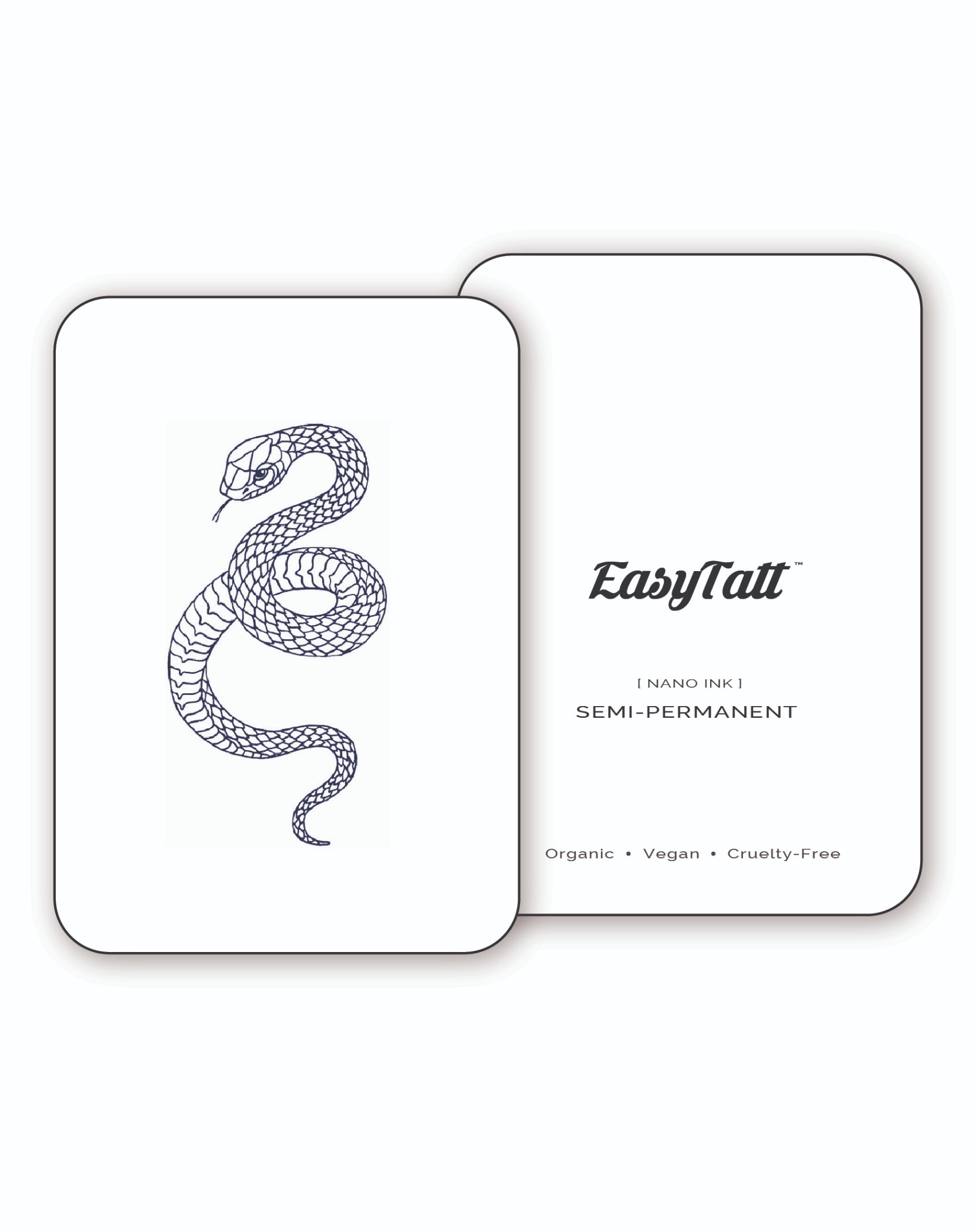 Geo Snake - Semi-Permanent Tattoo