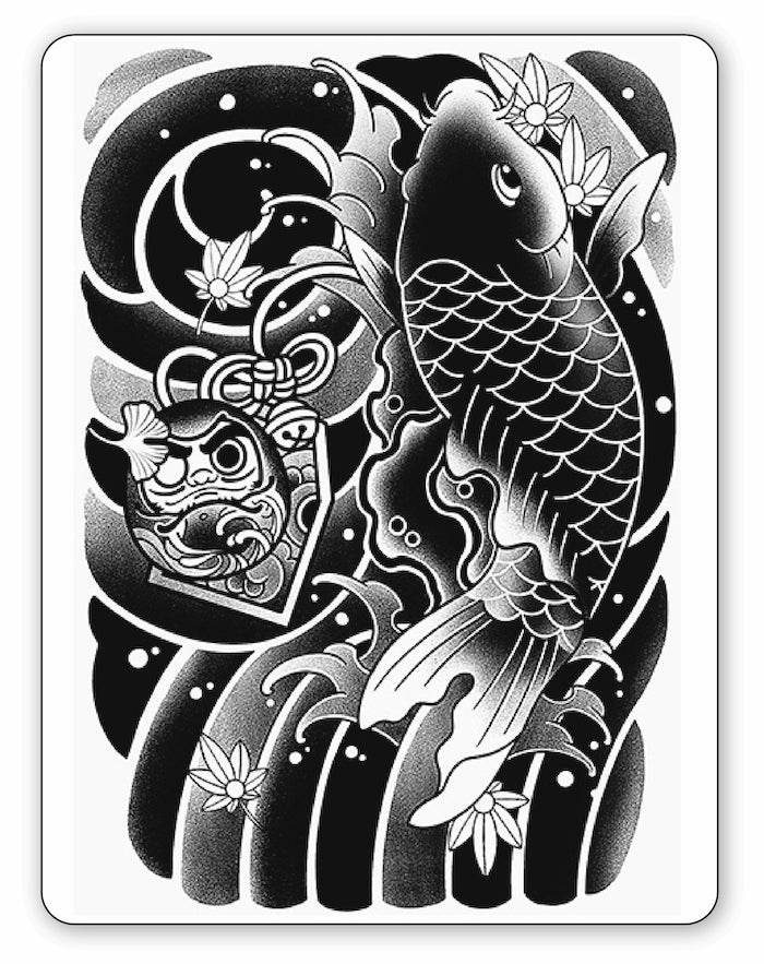 Japanese Koi - Half Sleeve
