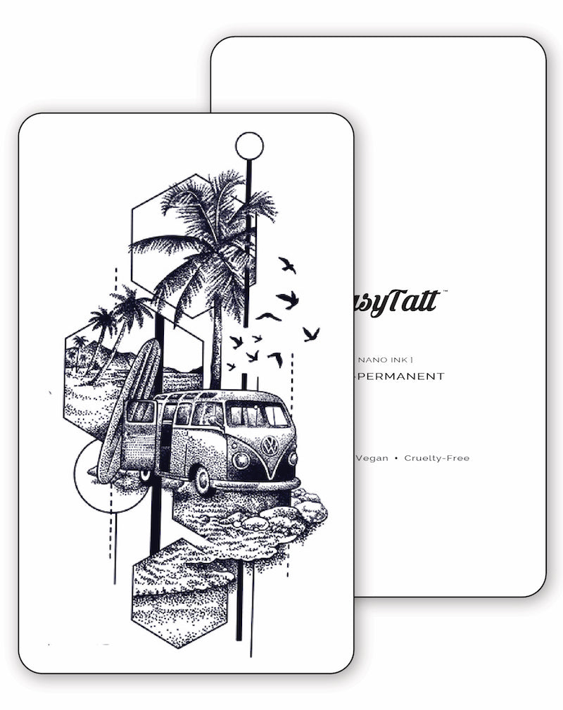 Paradise - Semi-Permanent Tattoo