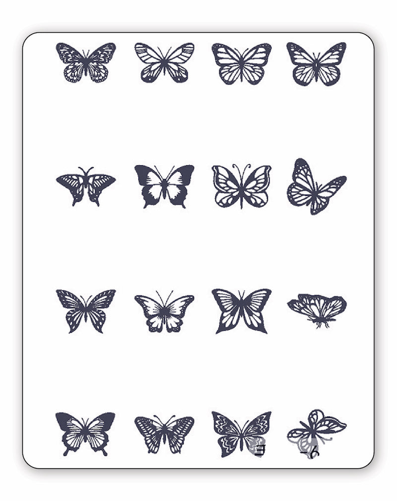 Teenie Butterflies Pack - 16 Tattoos