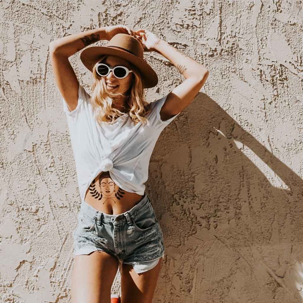 Buddha love - Temporary Tattoo