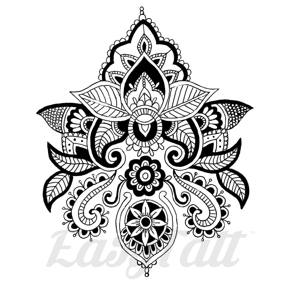 Garden - By Georgia Mason - Temporary Tattoo