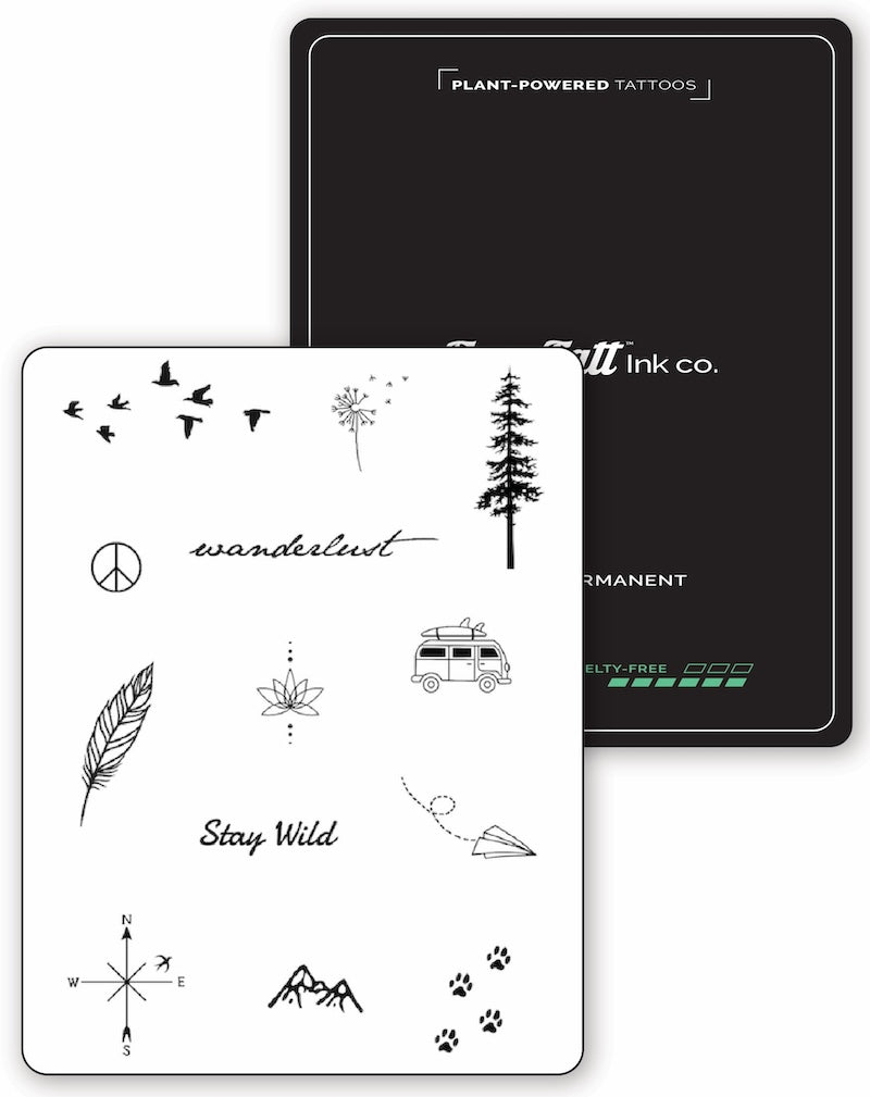 Stay Wild Pack - 13 Tattoos