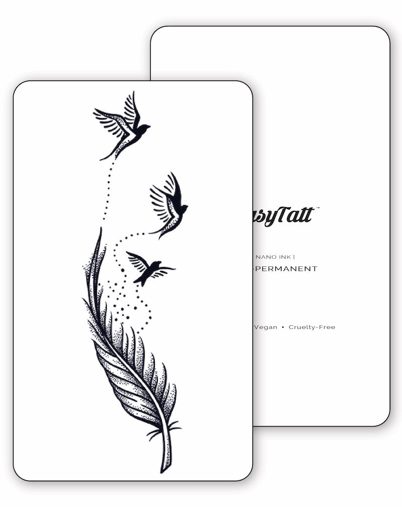 Birds of a Feather - Semi-Permanent Tattoo