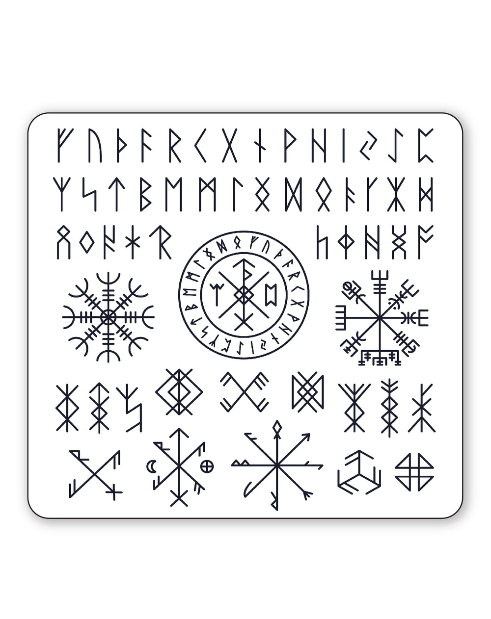 Celtic Runes Semi-Permanent Tattoo | EasyTatt™