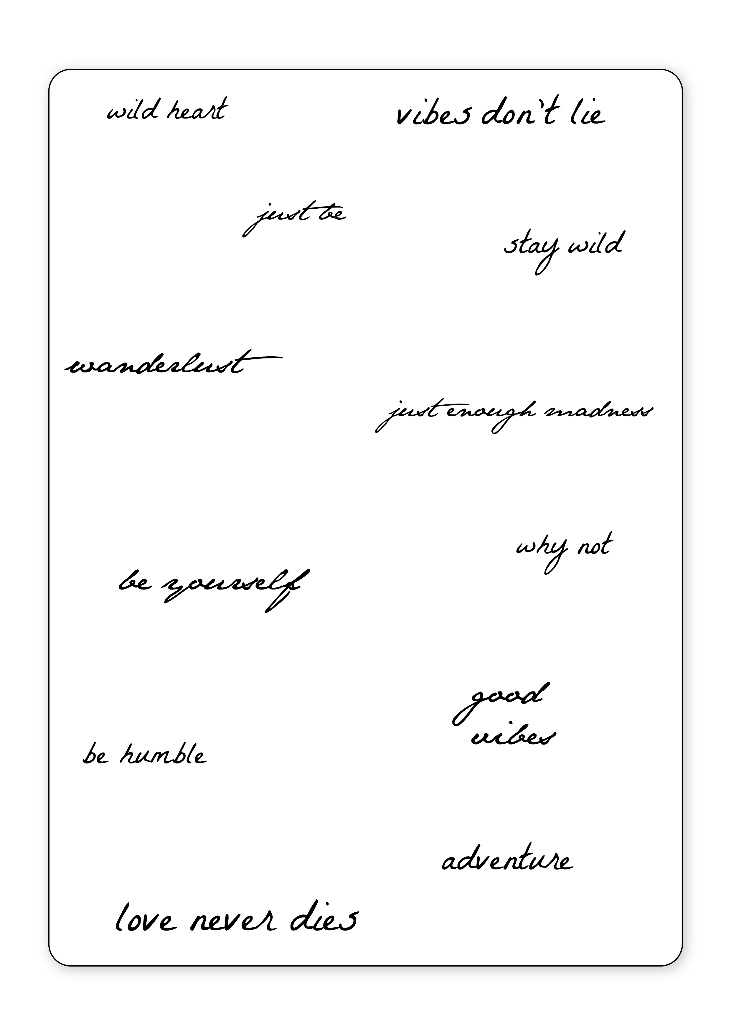 (12 Tattoos) Dear Diary - Semi-Permanent Tattoos