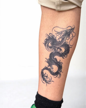 Soaring Dragon - Semi-Permanent Tattoo