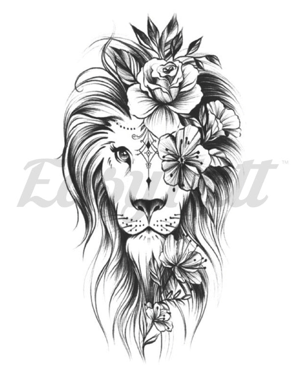 Floral Lioness