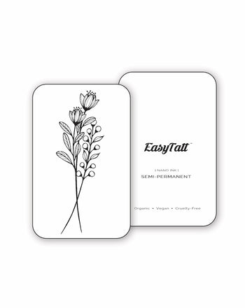 Floral Bunch - Semi-Permanent Tattoo