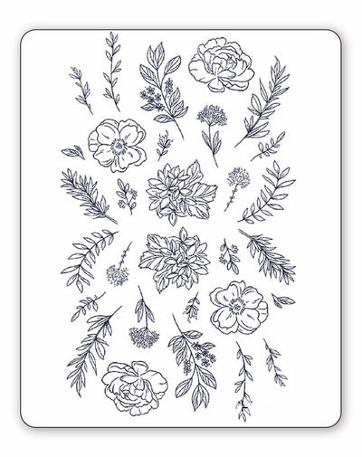 (30 Tattoos) From the Garden - Semi-Permanent Tattoos