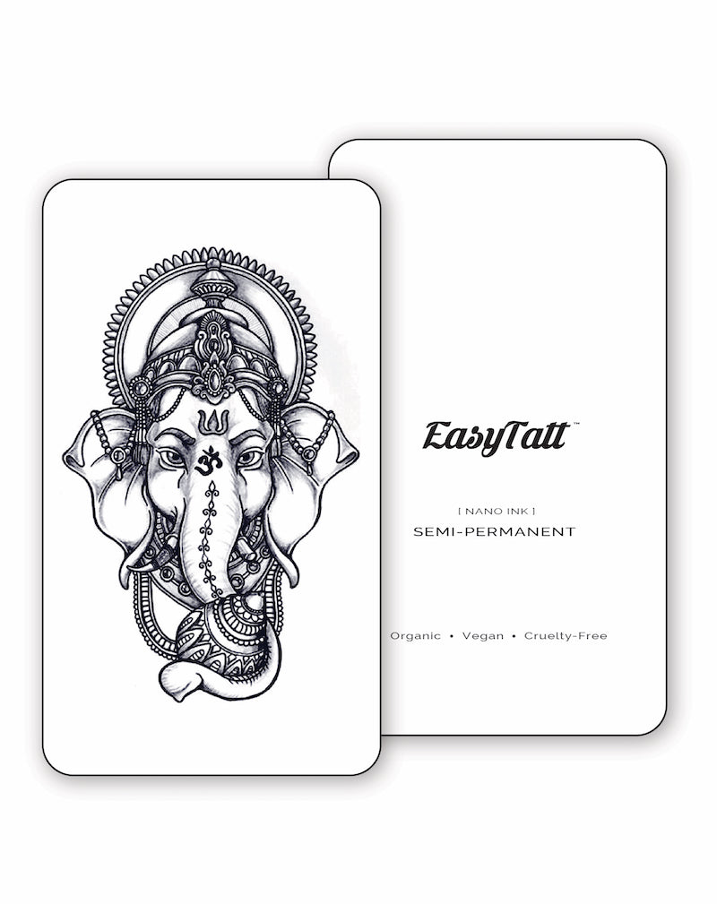 Ganesha - Semi-Permanent Tattoo