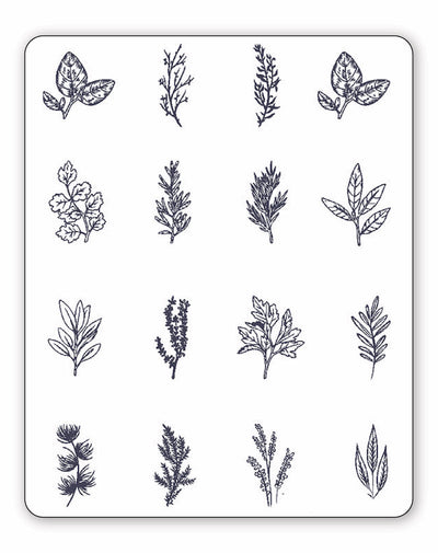 (16 Tattoos) Garden Variety - Semi-Permanent Tattoos