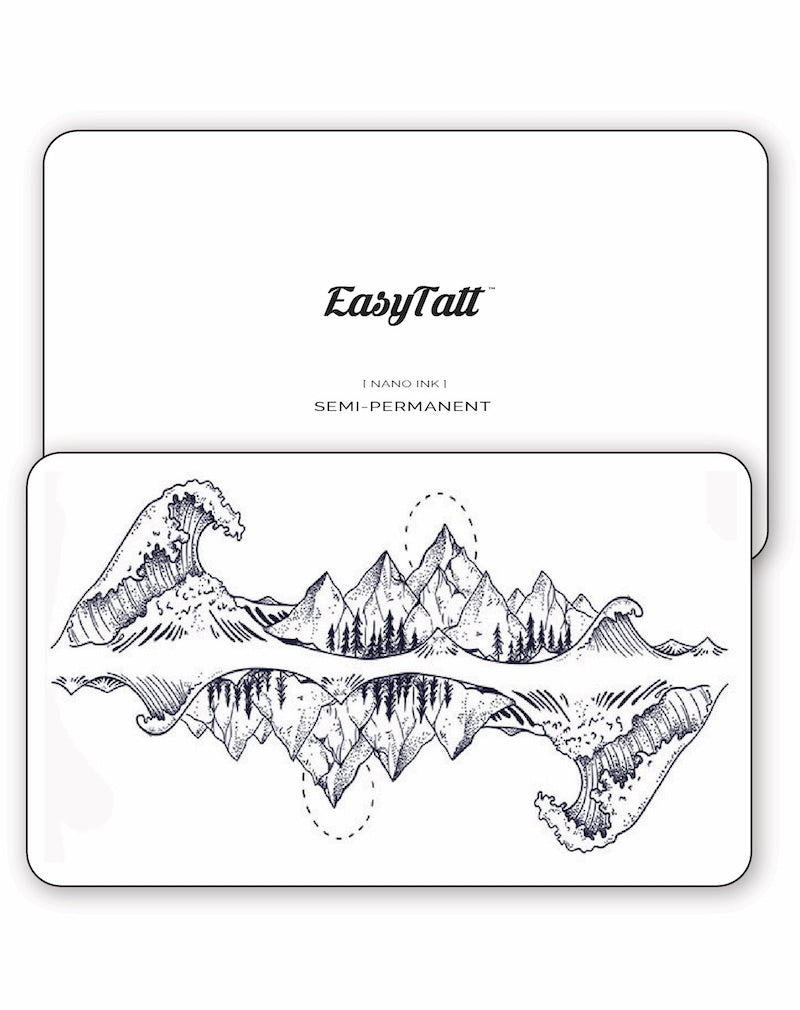 (2 tattoos) Imagination - Semi-Permanent Tattoos