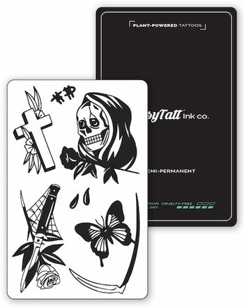 (6 Tattoos) Life After Death - Semi-Permanent Tattoos