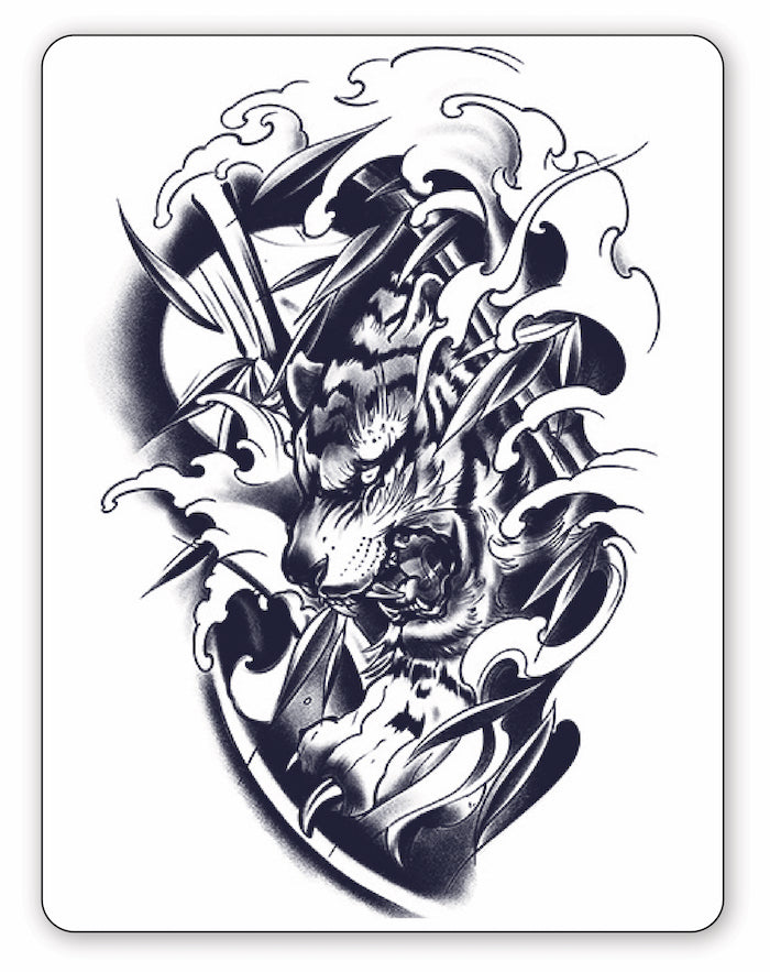 Japanese Tiger - Half Sleeve