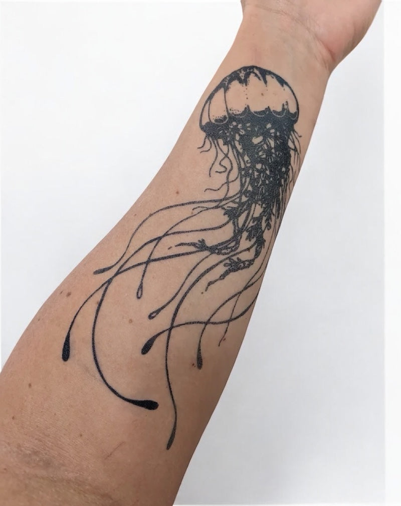 Jellyfish - Semi-Permanent Tattoo