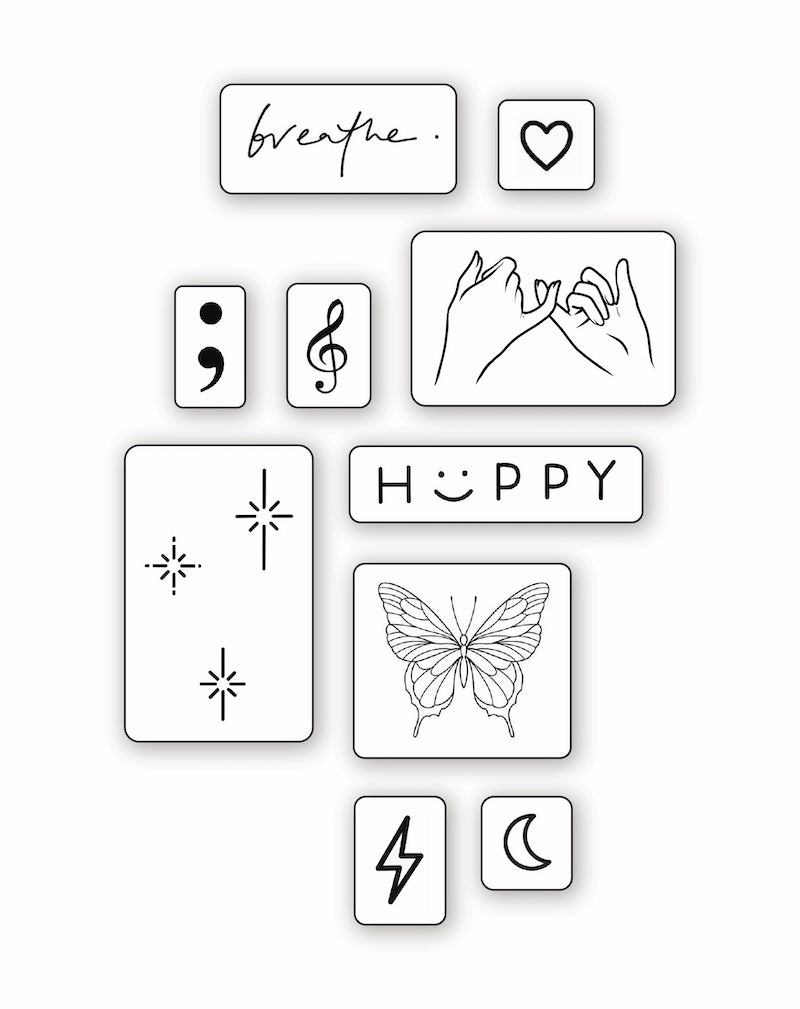 Minimal Magic Pack - 10 Tattoos