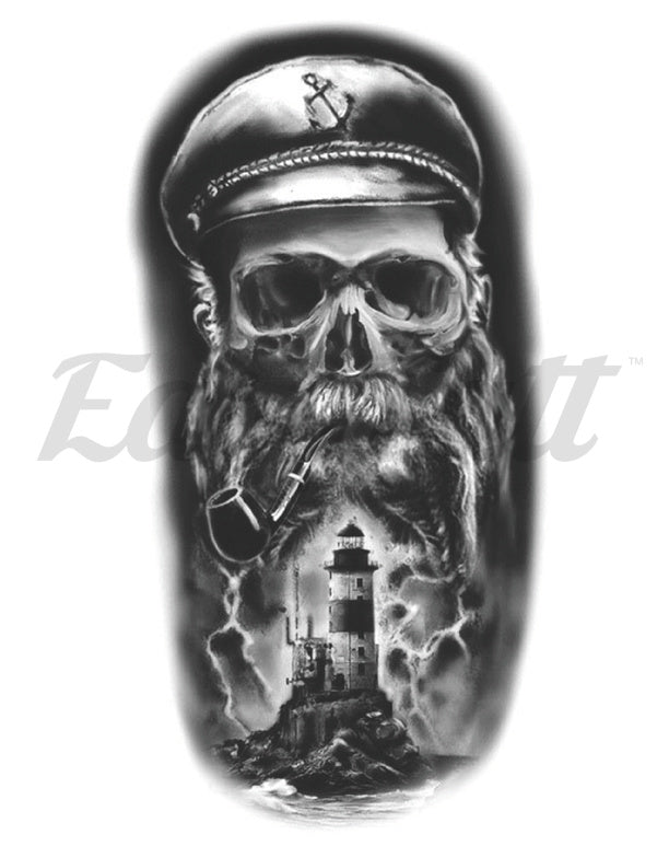 Sea Evil - Temporary Tattoo