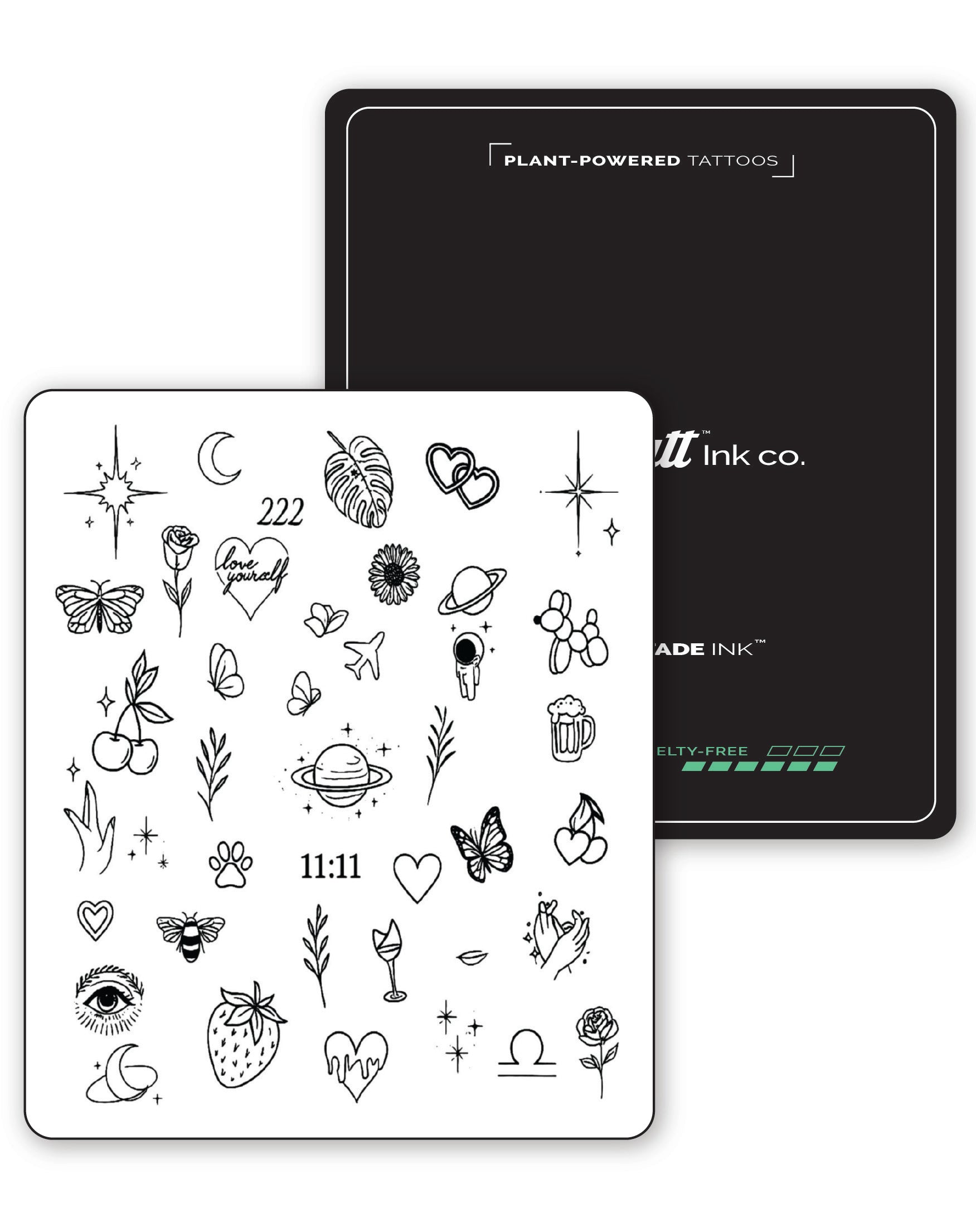 Self Love Pack – 42 Tattoos