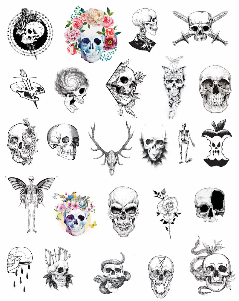 (25 Tattoos) Skulls