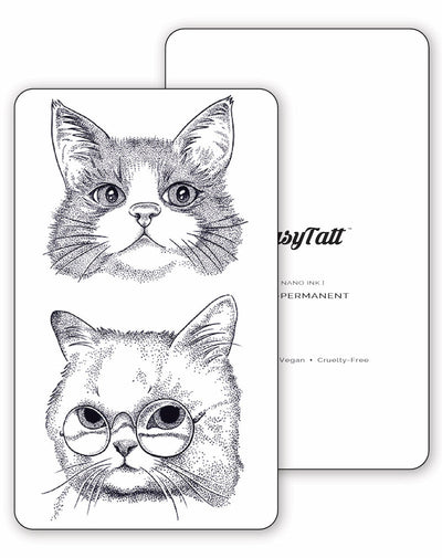 Smart Cats - Semi-Permanent Tattoos