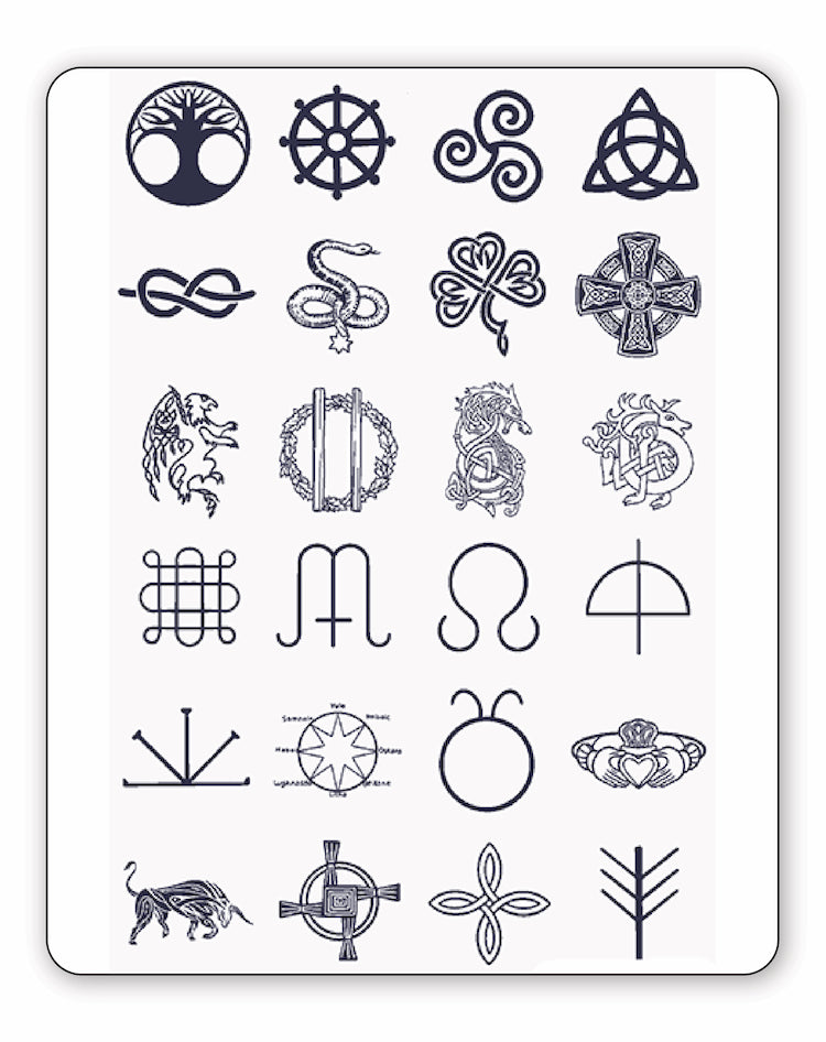 (24 Tattoos) Spiritual Runes