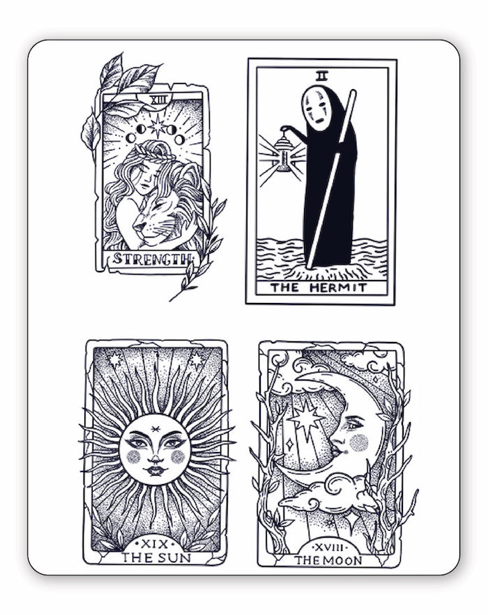 Tarot Cards - Semi-Permanent Tattoos – EasyTatt Ink co.