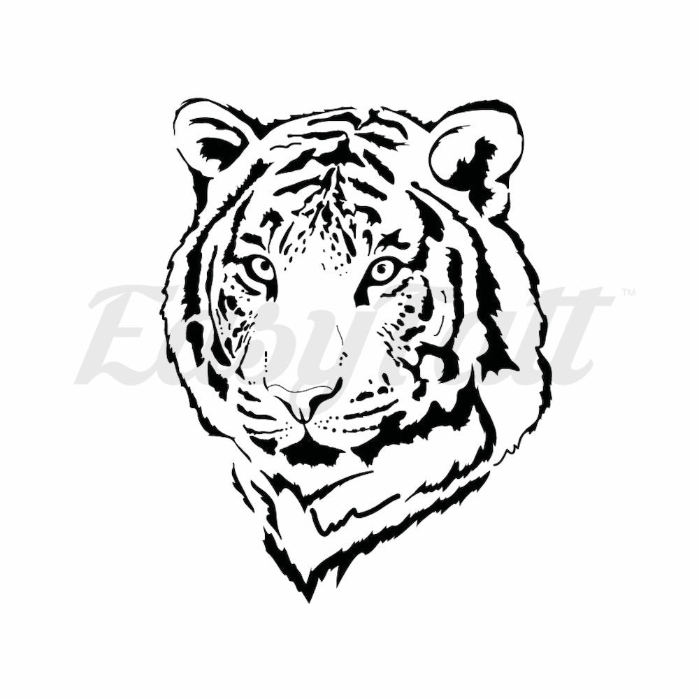 Tiger Charm - Temporary Tattoo