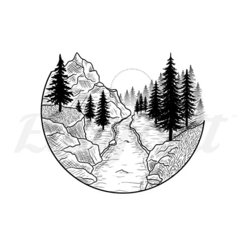 Adventure - Temporary Tattoo