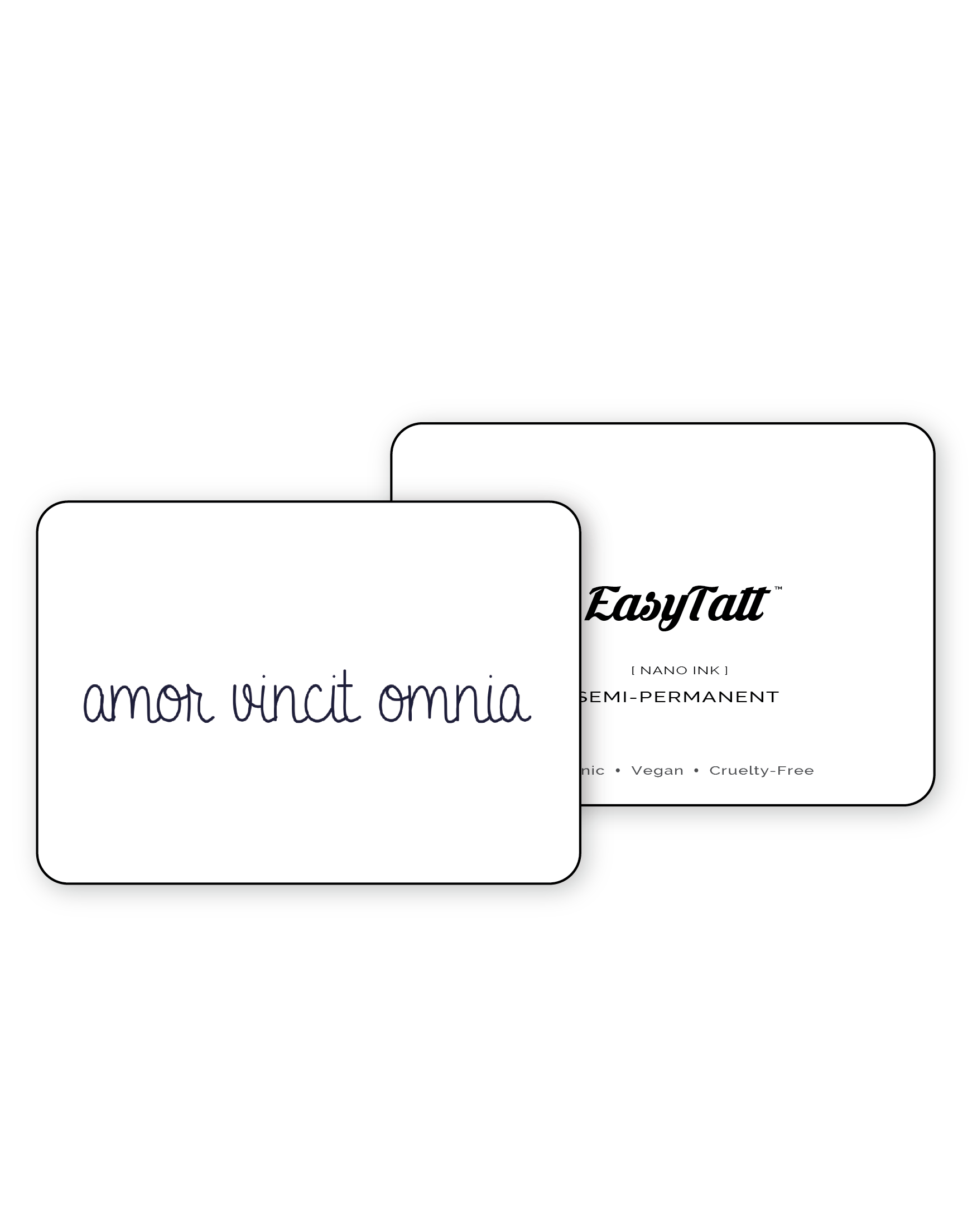 Amor vincit omnia - Semi-Permanent Tattoo