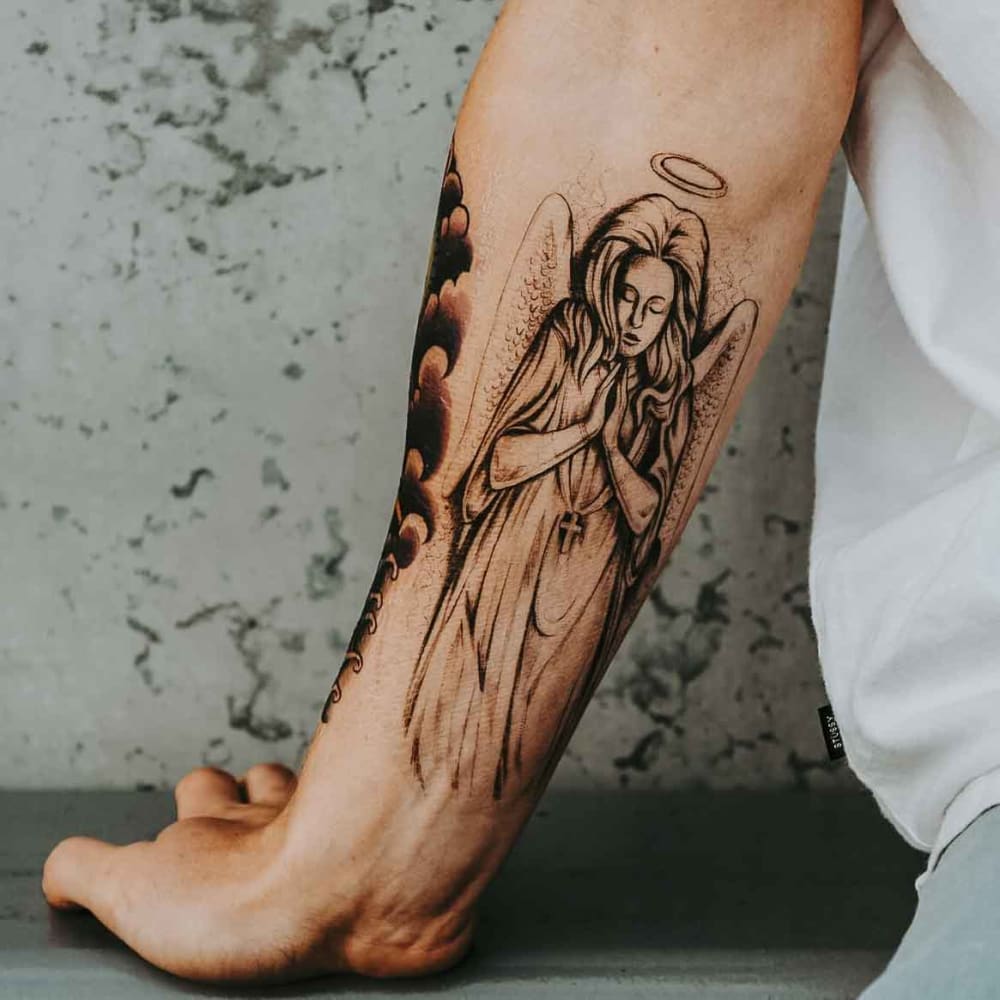 Angel - Temporary Tattoo