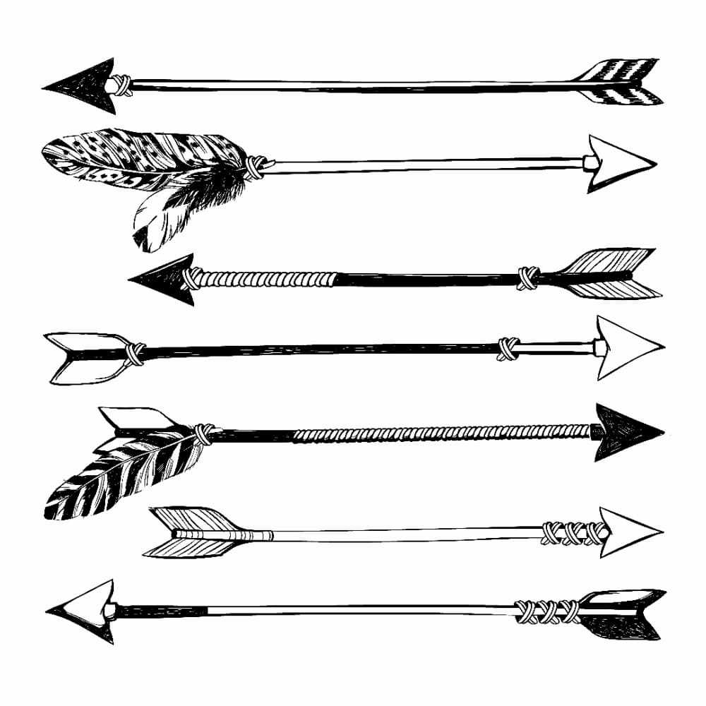 Arrow Set - Temporary Tattoo