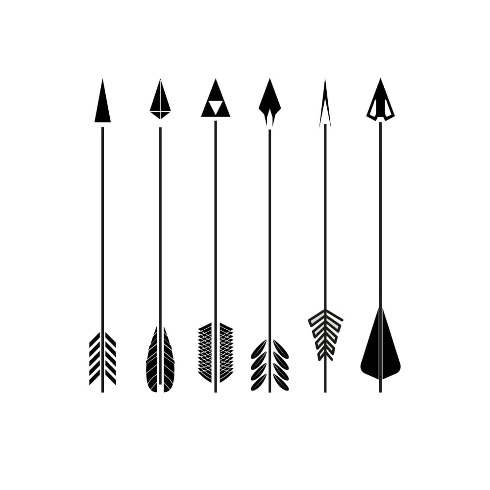 Arrow Set - Temporary Tattoo