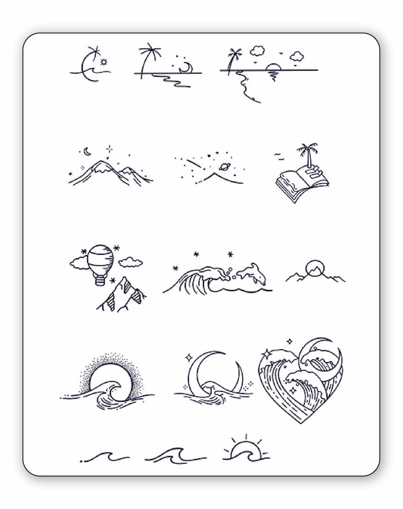 Beauty of Nature Pack - 15 Tattoos