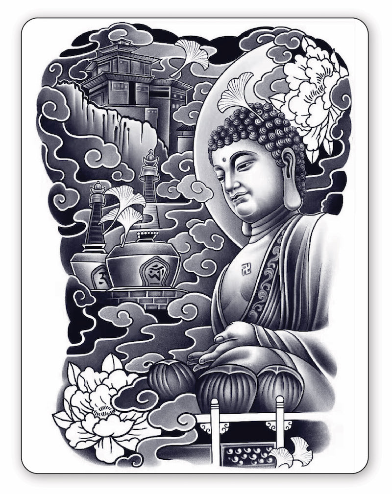 Japanese Style Buddha Tattoos