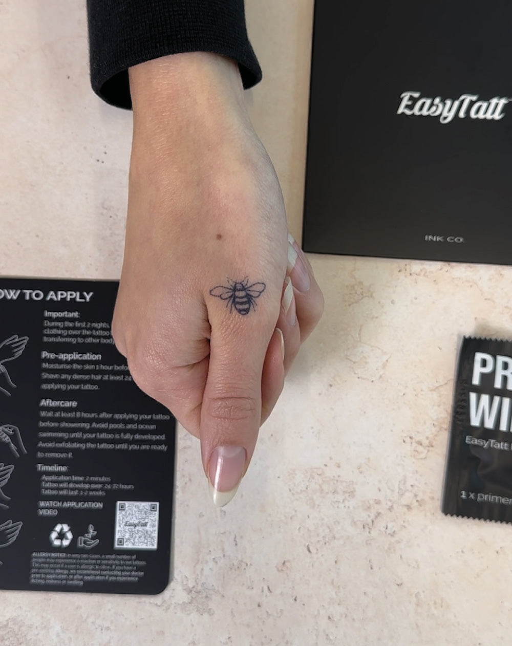 Busy Bee - Semi-Permanent Tattoo