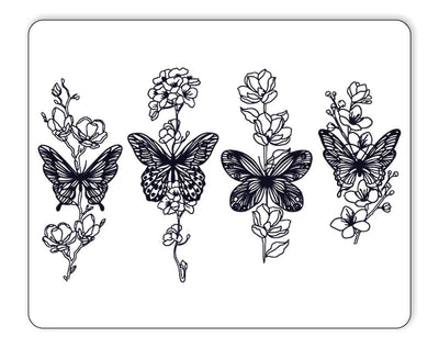 Butterfly Branches - Semi-Permanent Tattoos