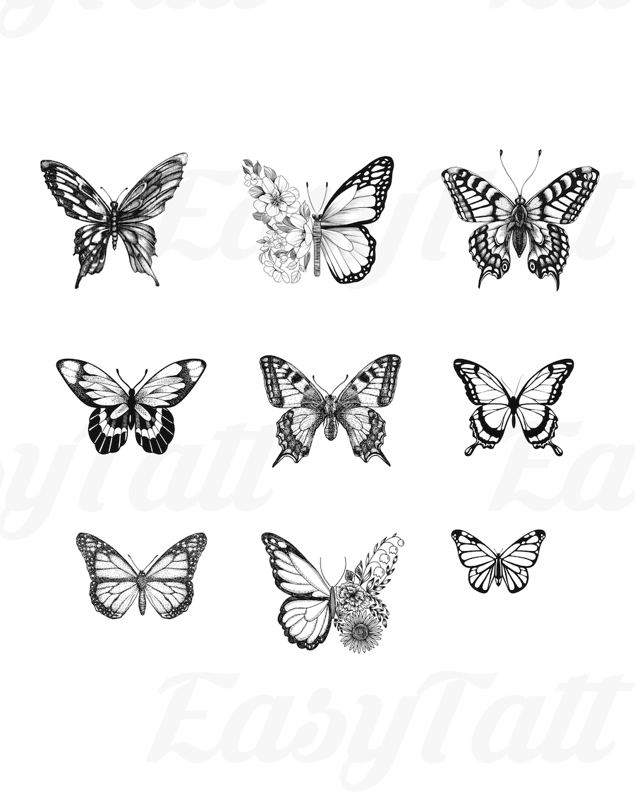 Butterfly Diaries - Temporary Tattoos