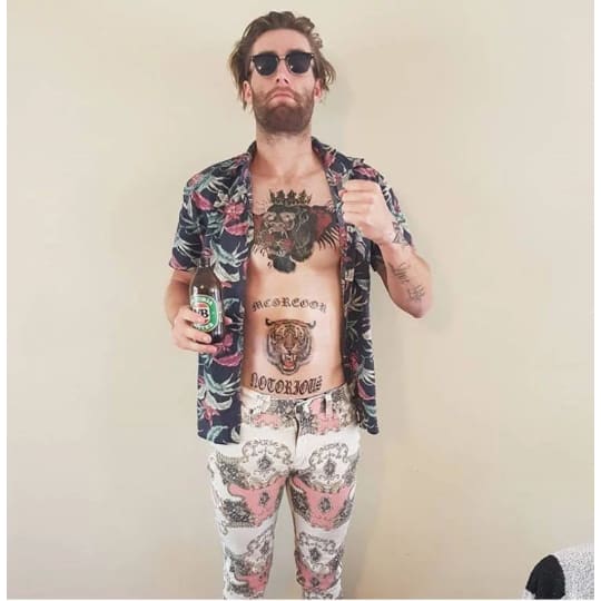 Conor McGregor Tattoos - Temporary Tattoo