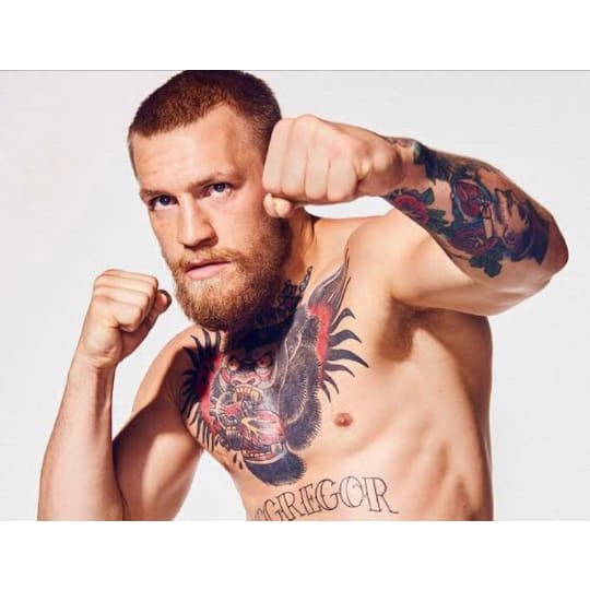 Conor McGregor Tattoos - Temporary Tattoo