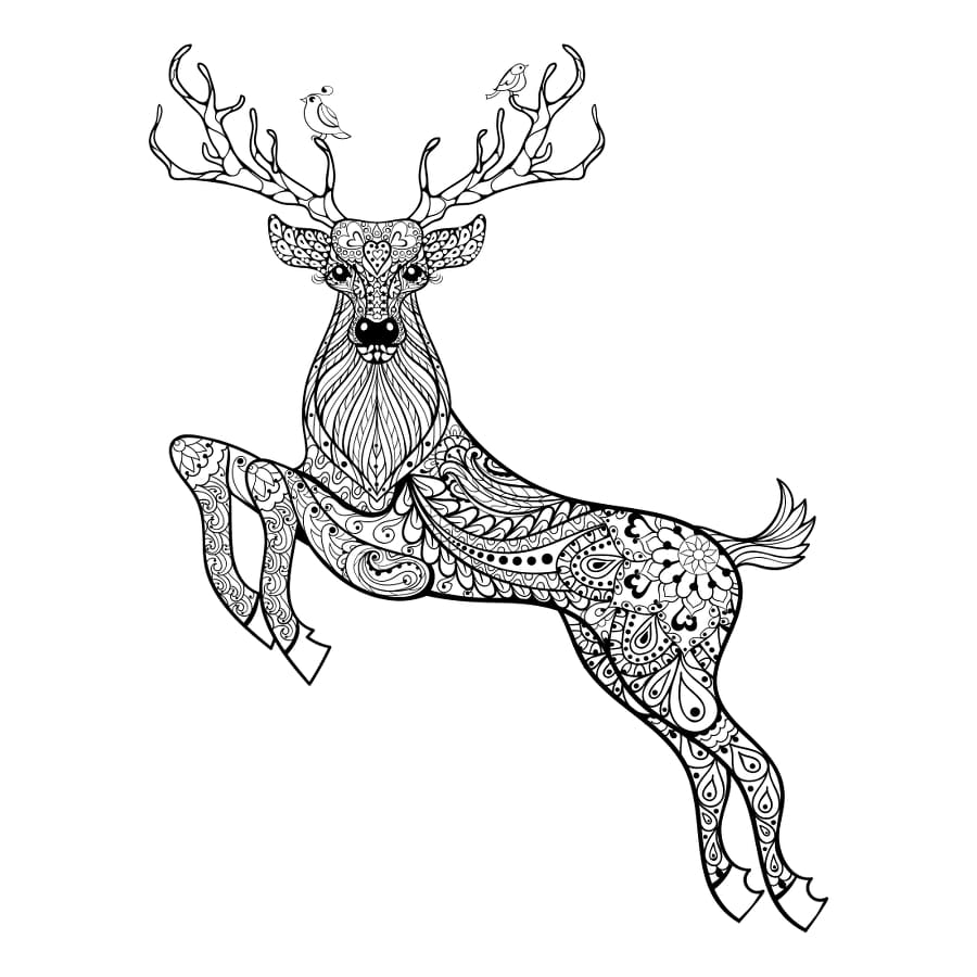 Deer - Temporary Tattoo
