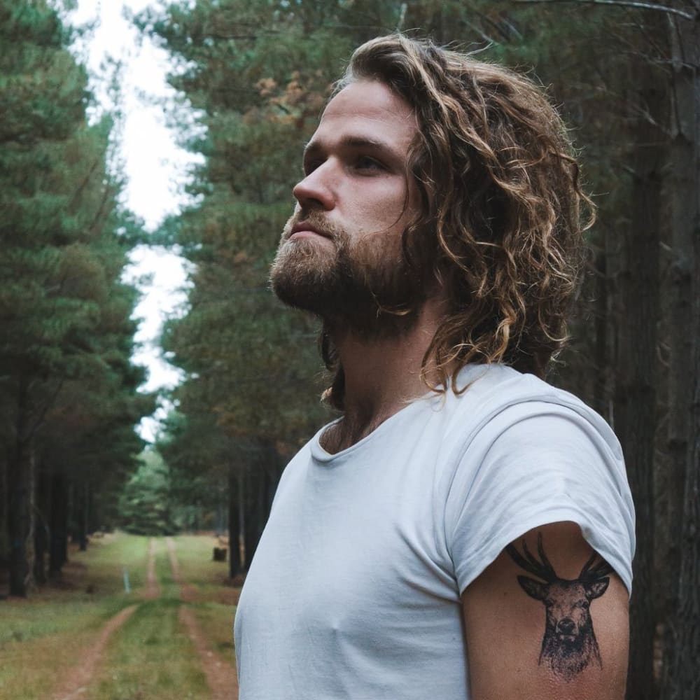 Deer - Temporary Tattoo