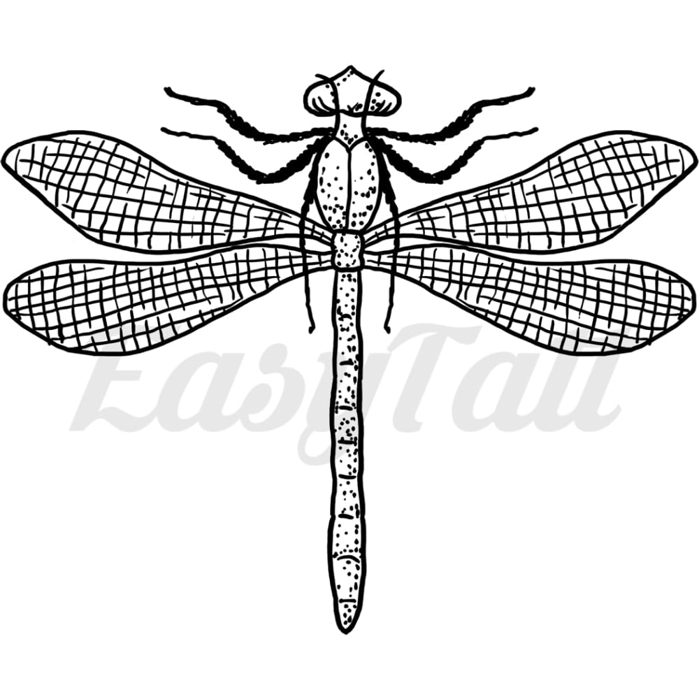 Dragon Fly - By Didi Fox - Temporary Tattoo