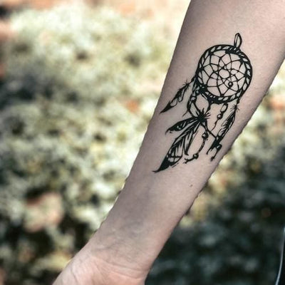 Dream Catcher - Temporary Tattoo