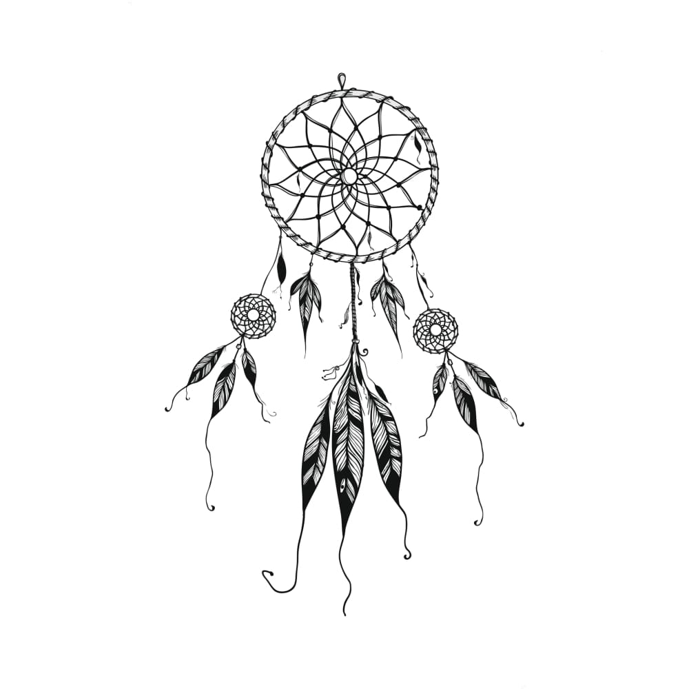 Dreamcatcher - Temporary Tattoo