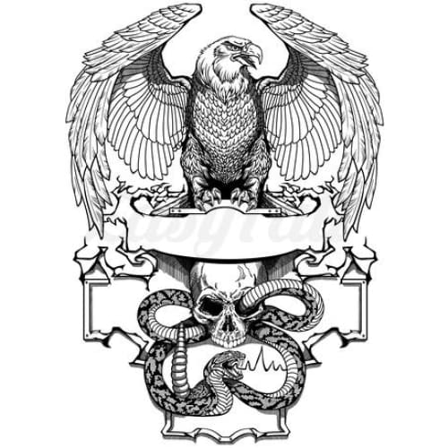 Eagle Overwatch - Temporary Tattoo