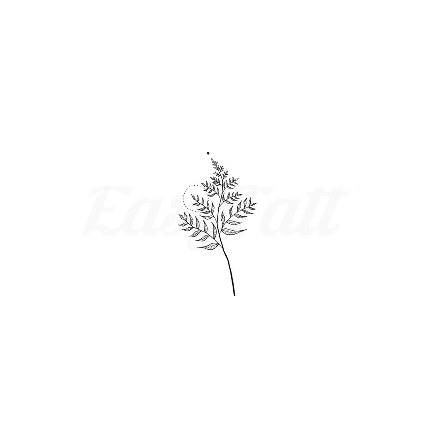 Fern - Temporary Tattoo