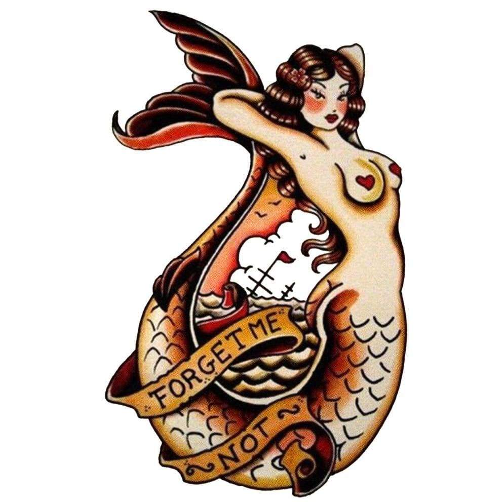 Forget me not - Sailor Jerry - Temporary Tattoo